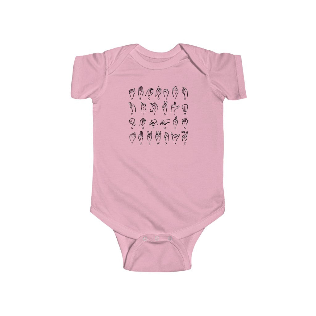 Alphabet Infant Bodysuit