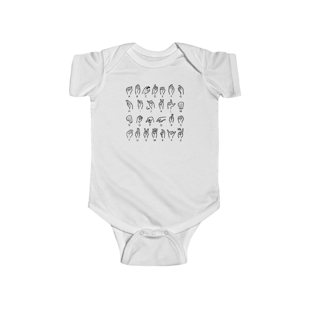 Alphabet Infant Bodysuit